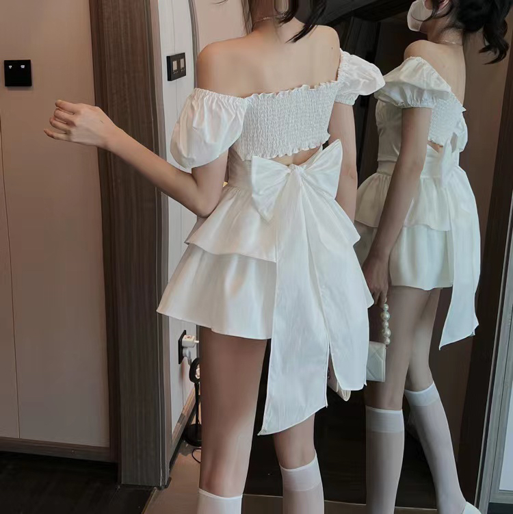 [HH] Korean style hollow out dress (dress only) 8295# LSL