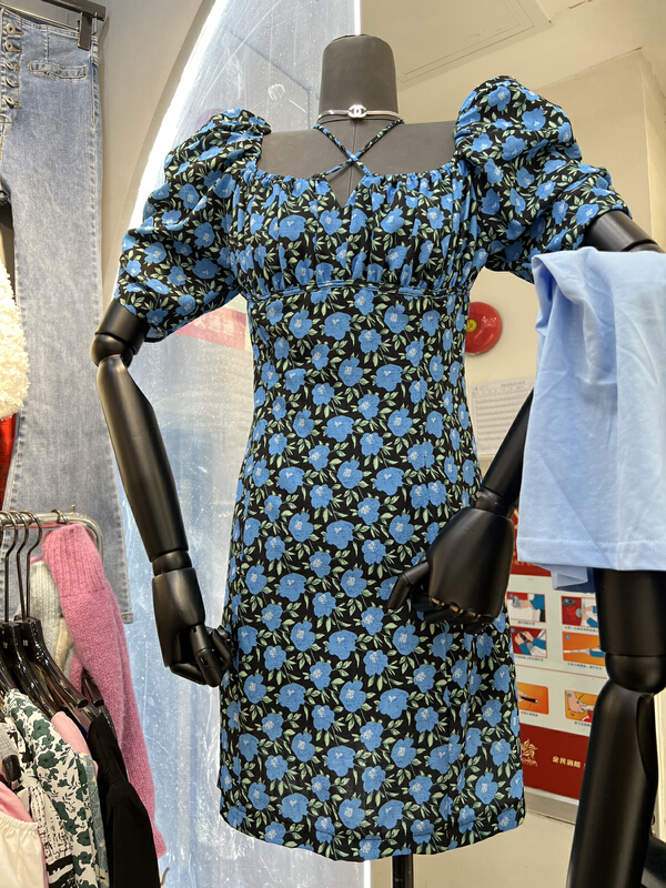 New in early summer! [section of me] Korean slim floral dress 9061-1# ozq