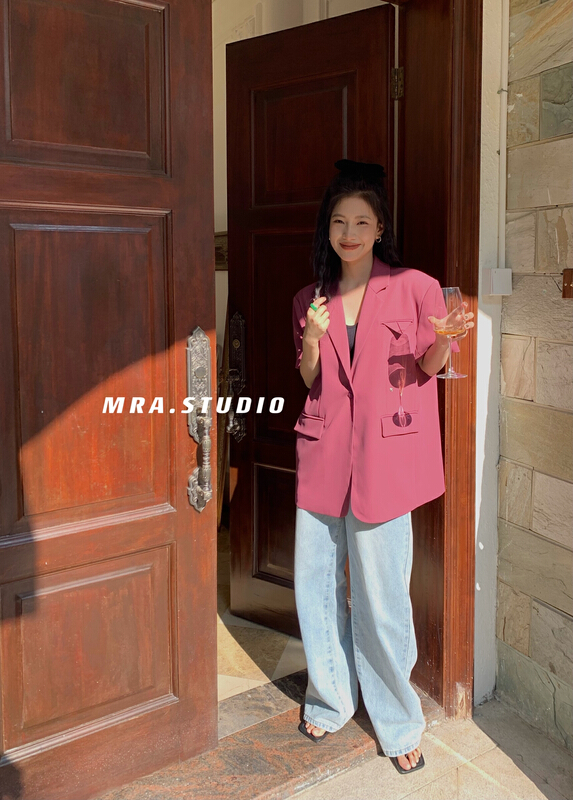 New year in early spring! [MRA] big brand design, rear split wide suit xt5003# zxl
