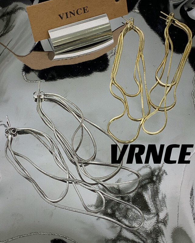 [Vince] premium brand minimalist Earrings s002# XYJ