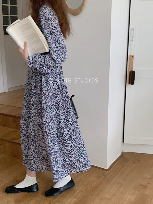 Original price 77.83! New year in early spring! [note] Korean ins soft floral dress 22186# HBx