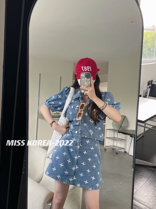 [Miss Korea] fashion jacket + slim skirt two piece suit 6580# HBx