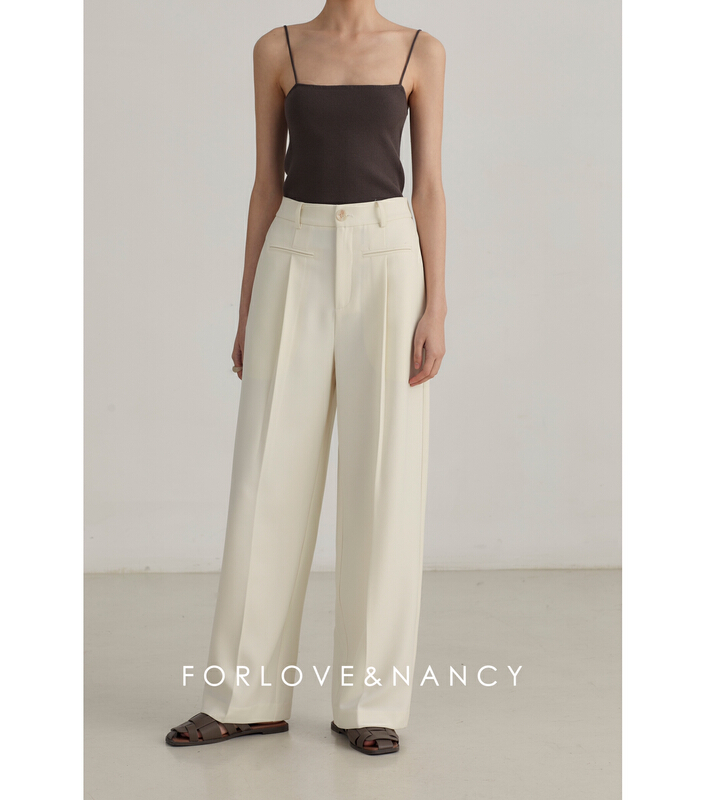 New year in early spring! [FN] simple basic versatile fashion casual pants na2kb4136# cqw
