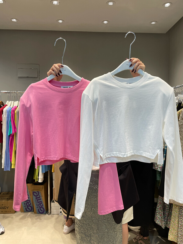 goods in stock! [trust me] simple and versatile loose fitting sweater 66760# ozq