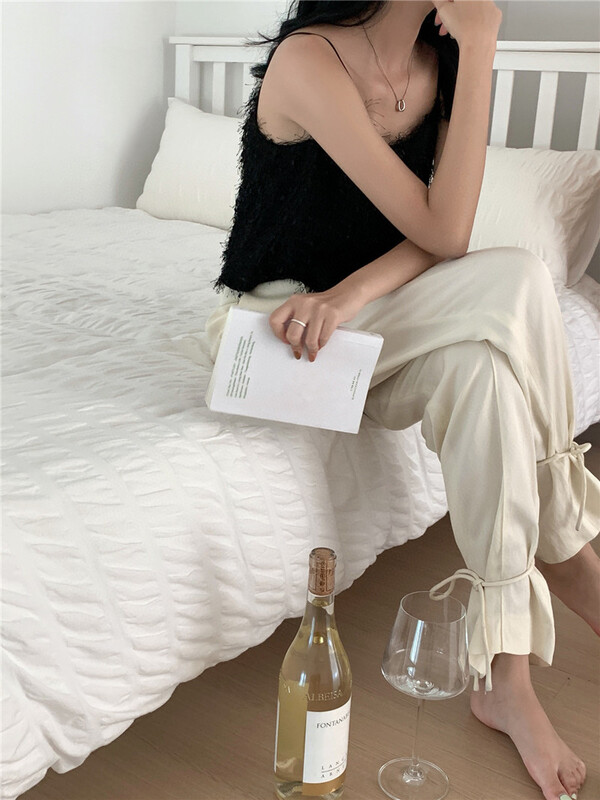 [in by in] fashionable tassel short vest / sling 0893# zjy
