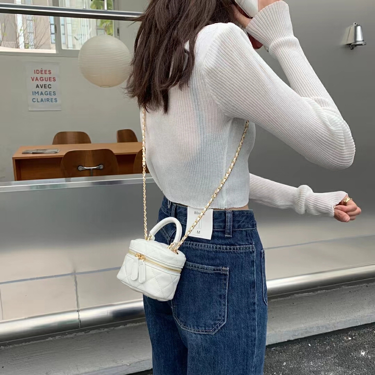 [9:00pm] Korean fashion versatile lunch box messenger bag (with shoulder strap) 8020# LSL