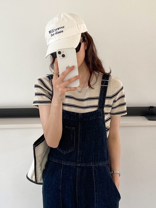 New in early summer! [C for her] Korean Pullover striped sweater 5111# XJ