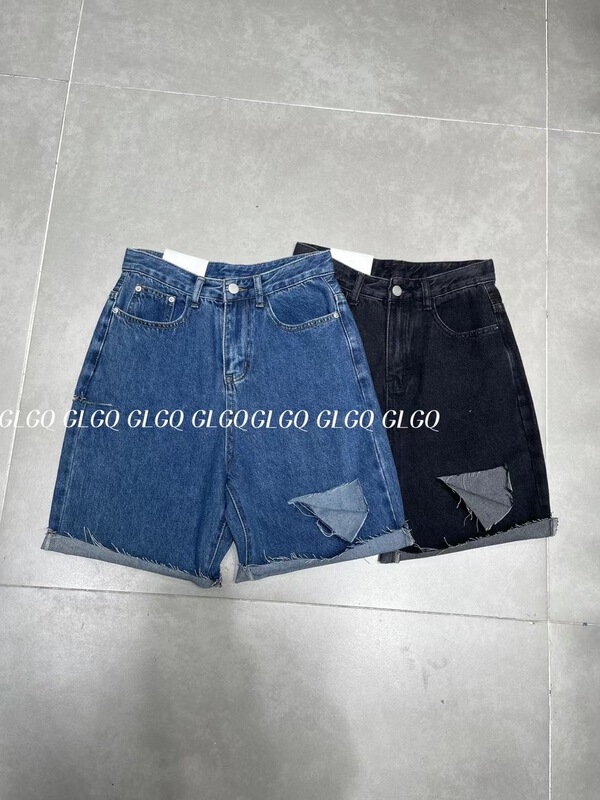New in early summer! [weird] Korean simple and versatile denim shorts k8926# LSW