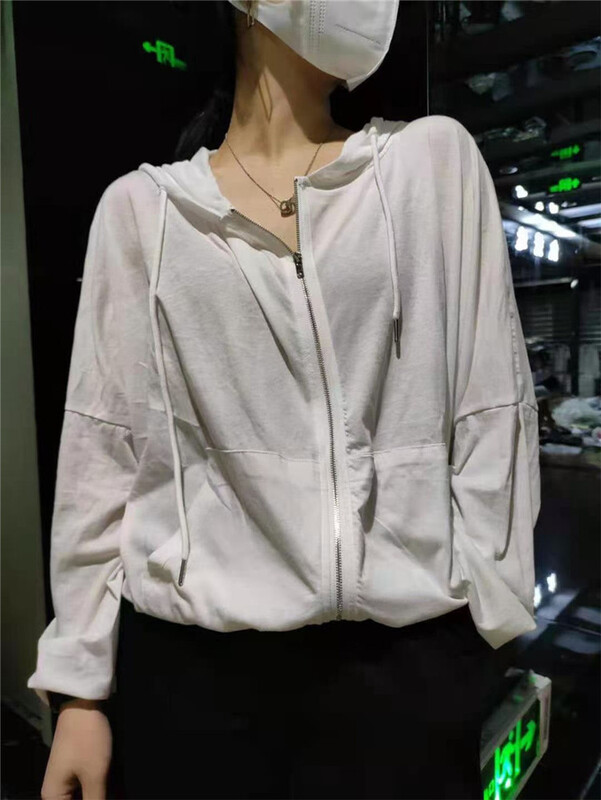 New in early summer! [C.C] Korean casual hooded zipper sunscreen shirt 9300# XYJ