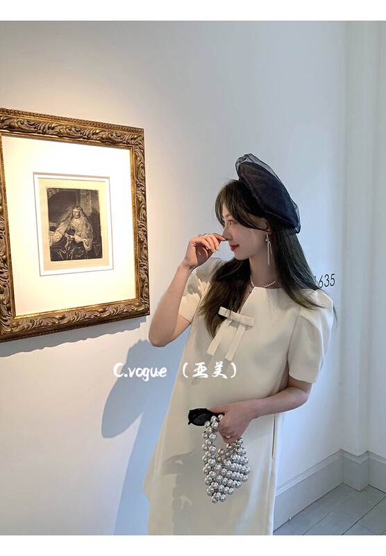 [c.vogue] Korean fashion temperament versatile dress 2378# PCZ