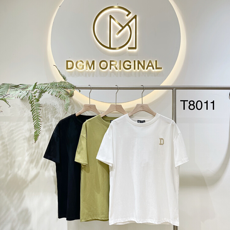 New in early summer! [DGM] casual loose comfortable breathable short sleeve T-shirt 8011# ZZL