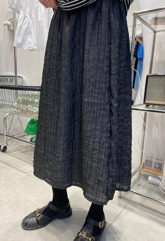 [replace] Korean slim loose skirt 10815# XYY