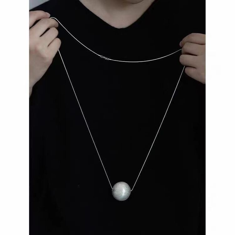 [believe] simple, light and luxurious Long Necklace wa09# cqw