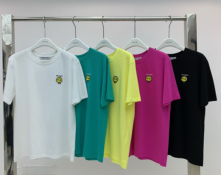 Original price 55.27! New year in early spring! [trust me] new comfortable Korean Short Sleeve T-shirt 67150# jhy