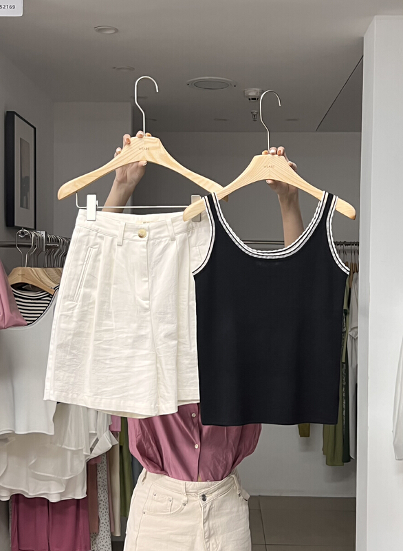 New in early summer! [we are] contrast color versatile slim vest / sling 30053# ZSY