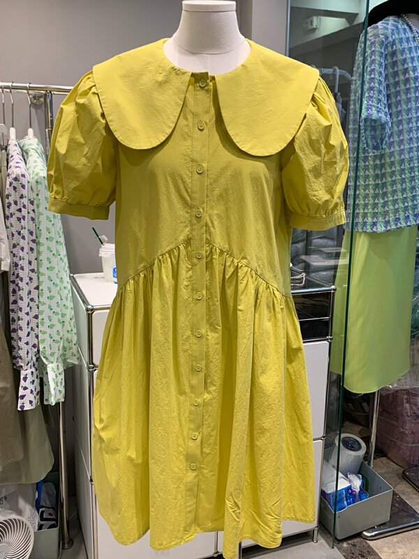 New in early summer! [trust me] doll neck loose fashion dress 67890# ozq