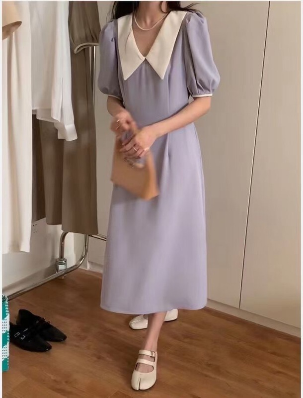 goods in stock! New in early summer! [m.zi studio] Korean elegant dress 6862# HBx