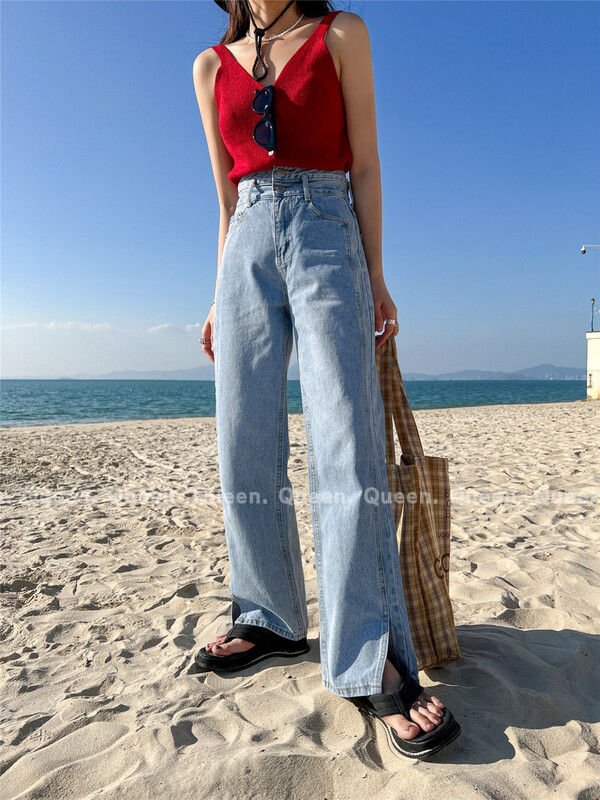 [queen1] casual loose fit jeans 553# ozq