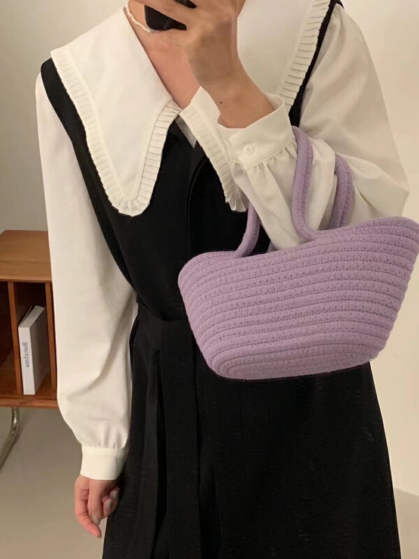 現貨!早春上新!【C 歐尼 】韓版純色娃娃領氣質襯衫  C226-22398#  LWY