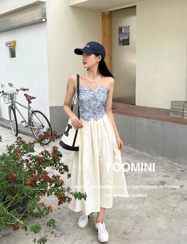 [yoomini] high waist lady temperament skirt x12874# WPL