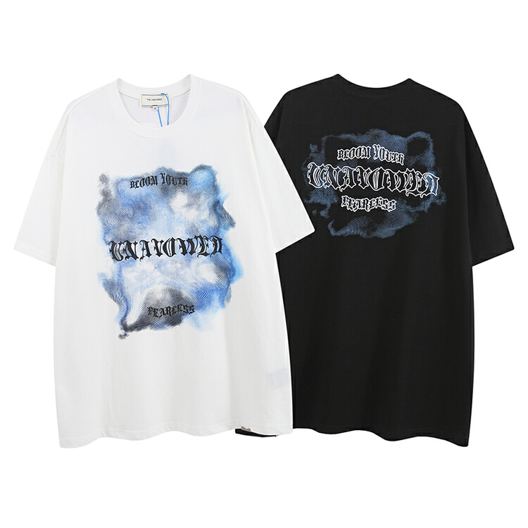 [the unvowed] men's and women's personalized pattern printed short sleeve T-shirt 2560# ZZL
