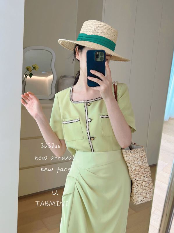 New in early summer! [tabmini] xiaoxiangfeng aging fashion shirt 19546-f# WPL