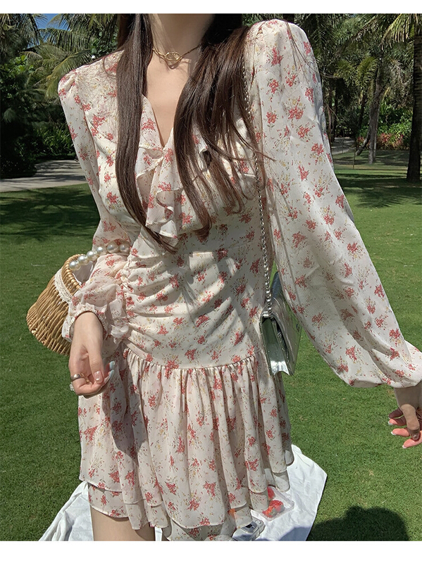 [LML] Korean floral dress 7113\ozq