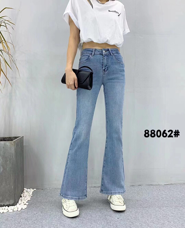 [lsjd] elastic high quality flare jeans 88062# WTT