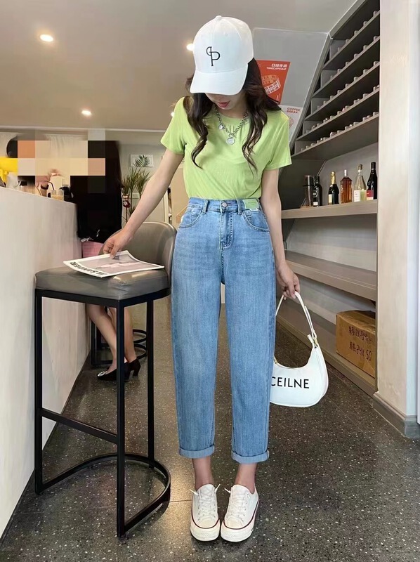 [Kamil] Korean fashion label design jeans ys1-2890# zjy
