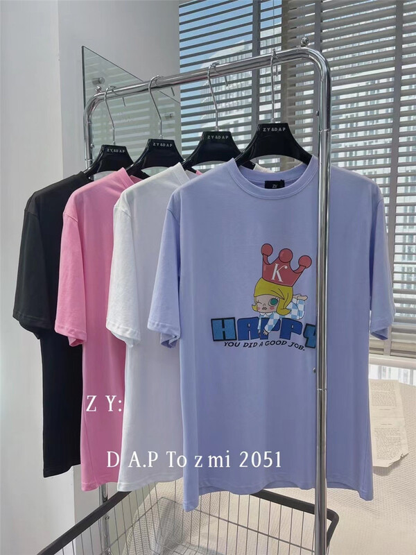 Original price 43.99! New in early summer! [ZY] casual personalized printing comfortable short sleeve T-shirt ys1-2051# WTT