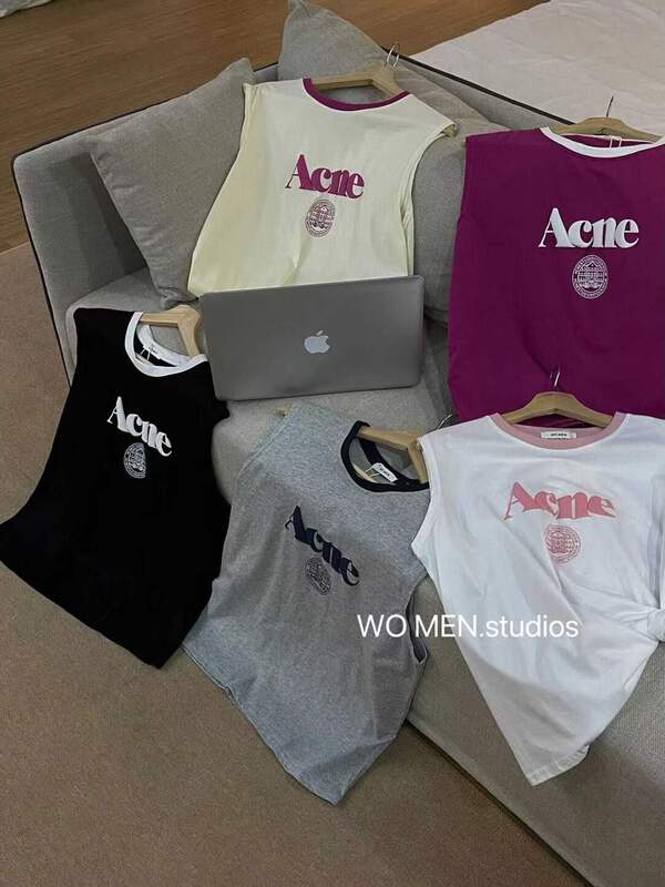 [Wo / men] letter printed tank top / sling 2335# zxl