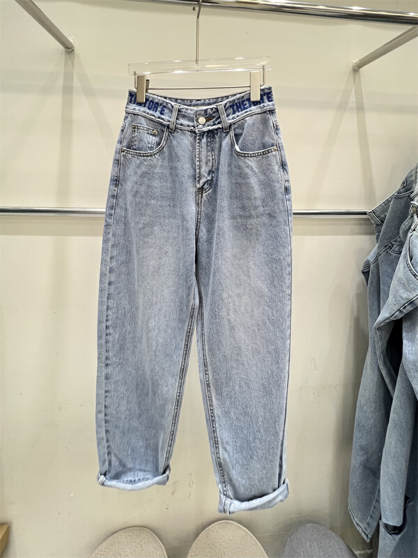 [GD] rough edge versatile washed jeans 3105# XYJ