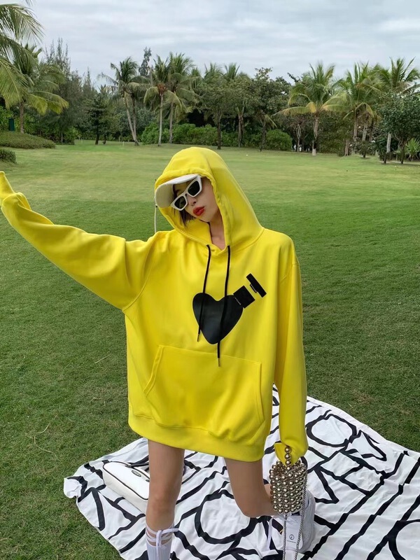 New year in early spring! [didi] Korean hooded printed sweater 5011# zyh