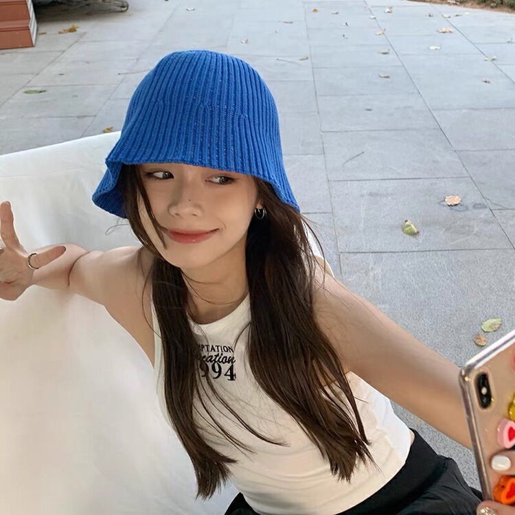[aestheticism hat industry] Korean fashion knitted fisherman hat 2974# LSL