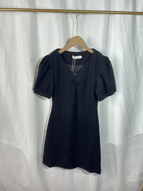 [Yi show store] V-neck light mature slim dress 1382\cl