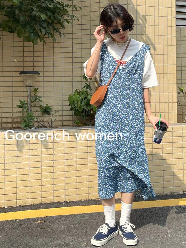 New in early summer! [beauty woman] ladies' floral dress (only dresses) wq028# CLS
