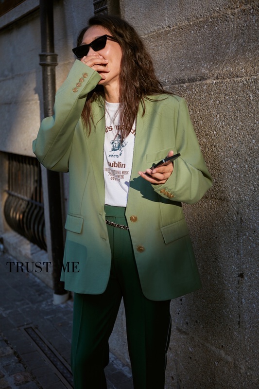 [trustme] Korean version of commuter suit 18150# YYW