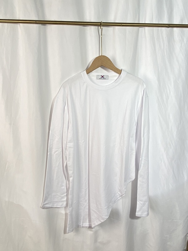 [Yi show shop] niche casual loose long sleeve T-shirt 1234# Cl
