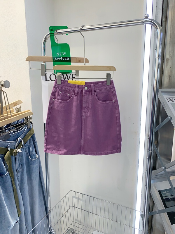 New in early summer! [T.H] Korean loose and versatile skirt 77018# LSW