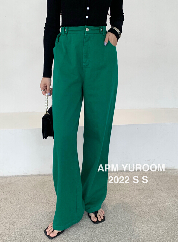 New year in early spring! [APM yuroom] Korean versatile fashion casual jeans a22903# LSL
