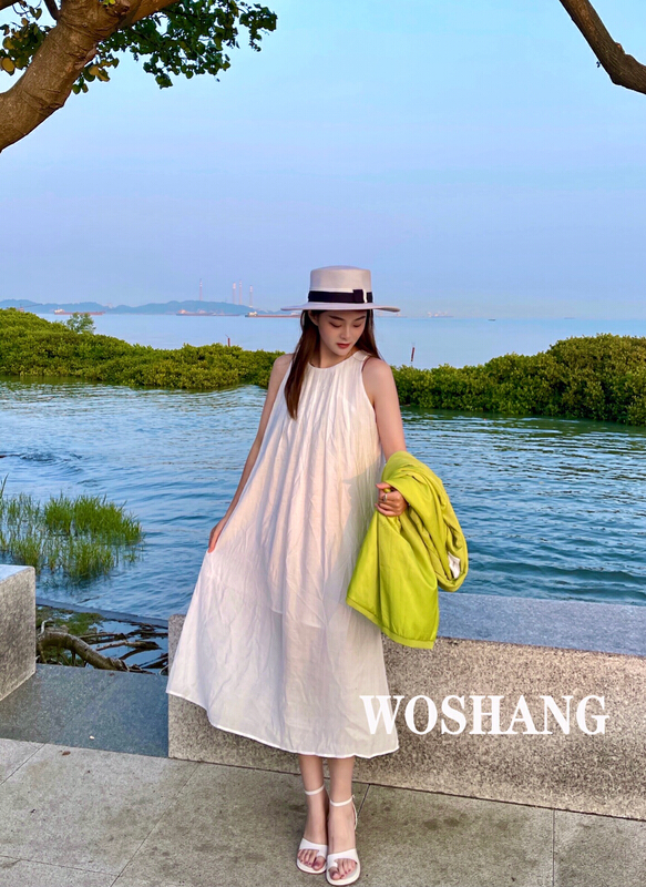 【WOSHANG沃尚】設計感小眾氣質背心連衣裙  1105#  XYJ