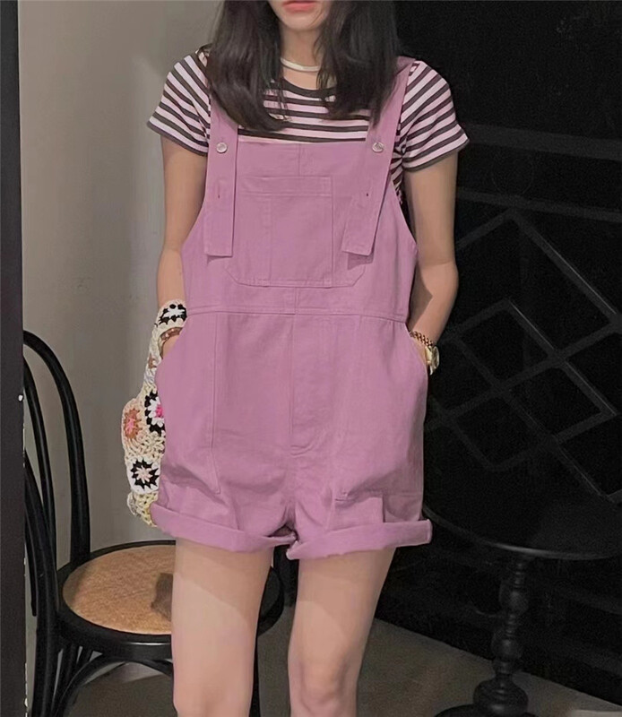[Jerry house jelly home] Korean version simple loose strap skirt 8988# HBx