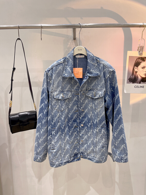 New year in early spring! [sun] Korean loose personalized denim coat wt888# lwy