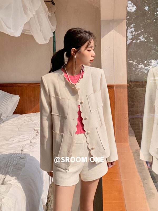 [s.room] design sense lady versatile short coat 195# LSL