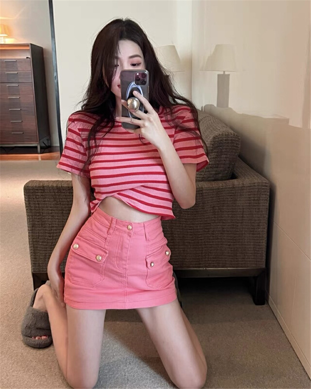 New in early summer! [Xiaoyan family] temperament slim and slim skirt 801# XYJ