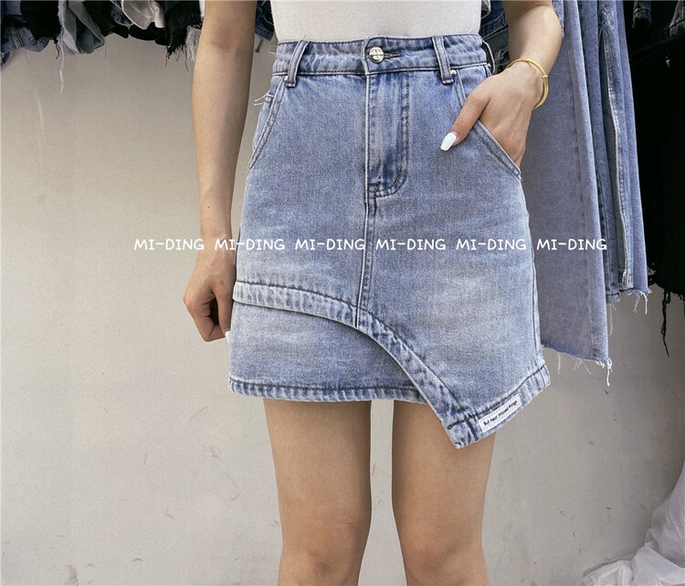 [洣 Cho] irregular design retro skirt 2003# LSL