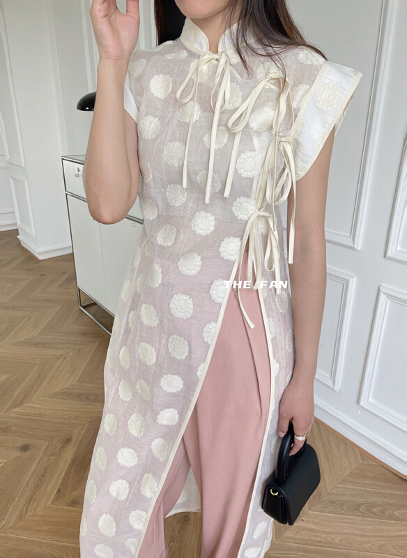 New in early summer! [the fan] Chinese cheongsam style dress + comfortable bra suit 6997# zxx