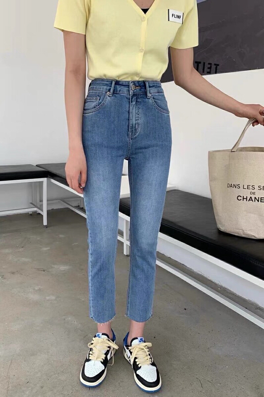 [JFT] gradient fashion skinny jeans jft3719# CLS