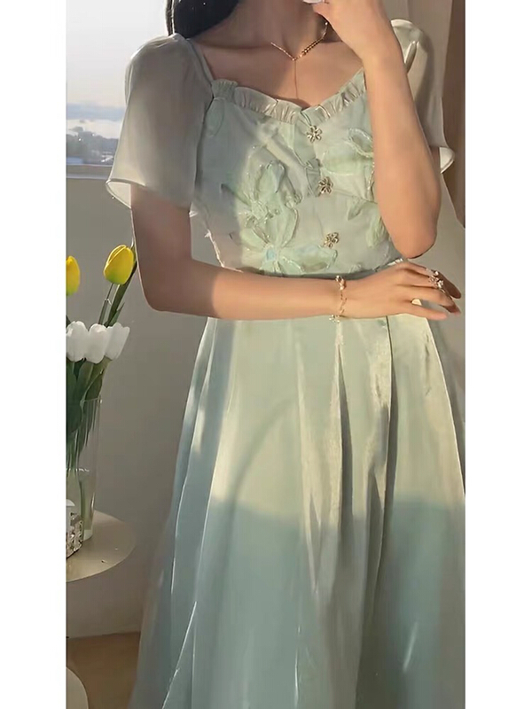[jun.t] suspender lady dress 5897# PCZ