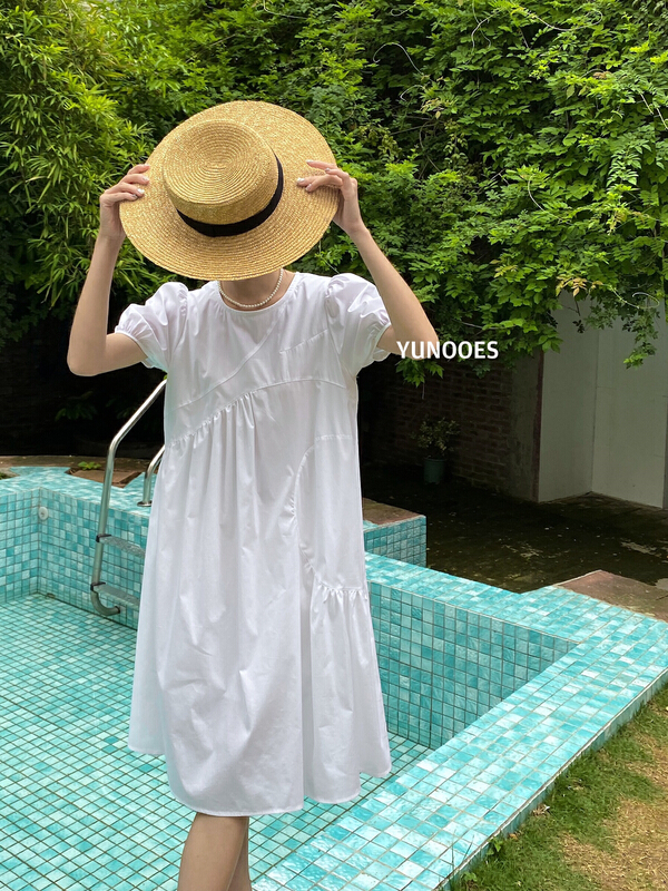 【YUNOOES】淨版淑女時尚連衣裙  8083#  LSL